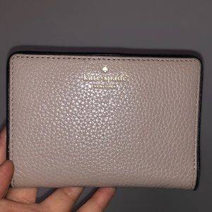 dusty pink Kate spade wallet